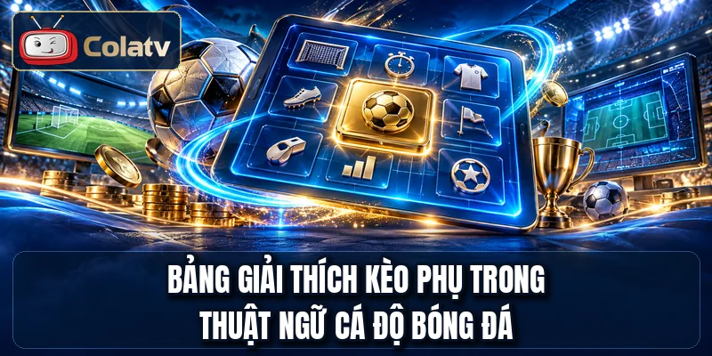 Bảng giải thích kèo phụ trong thuật ngữ cá độ bóng đá