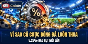 Vì Sao Cá Cược Bóng Đá Luôn Thua - 5.26% Hao Hụt Mỗi Lần